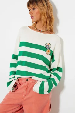 Pulls^Five Jeans Pull Mariniere
