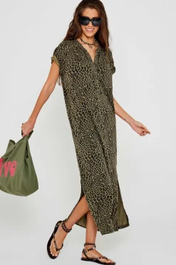 Robes^Five Jeans Robe Leopard