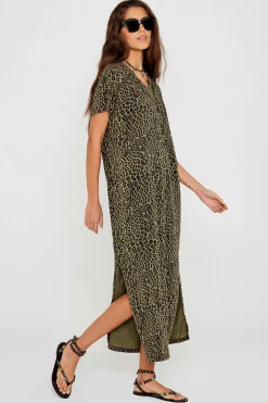 Robes^Five Jeans Robe Leopard
