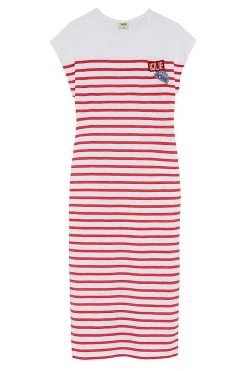 Robes^Five Jeans Robe Mariniere
