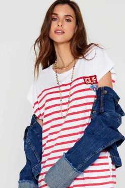 Robes^Five Jeans Robe Mariniere
