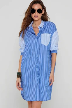 Robes^Five Jeans Robe Morgane 420 Indigo