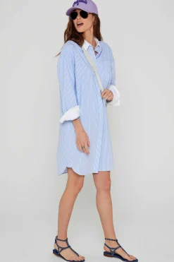 Robes^Five Jeans Robe Morgane 559 Blue
