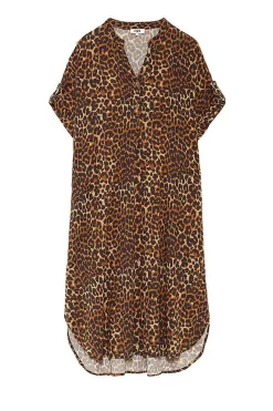 Robes^Five Jeans Robe Renee Leopard