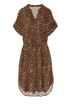 Robes^Five Jeans Robe Renee Leopard