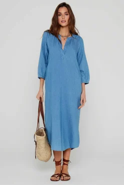 Robes^Five Jeans Robe Riselene Blue