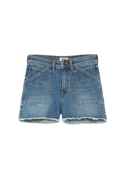 Shorts^Five Jeans Short Samuela Blue