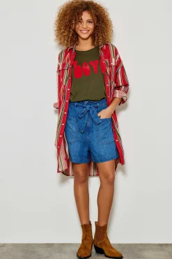 Shorts^Five Jeans Short Steevy Blue