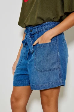Shorts^Five Jeans Short Steevy Blue