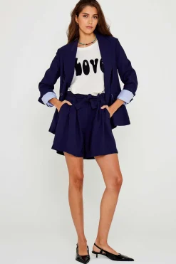 Shorts^Five Jeans Short Suzanne Navy