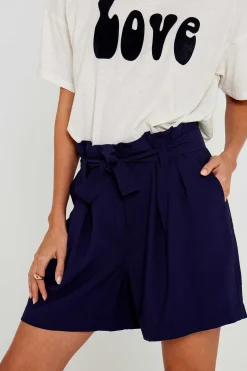 Shorts^Five Jeans Short Suzanne Navy
