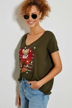 Tee-Shirts^Five Jeans Tee-Shirt Aigle