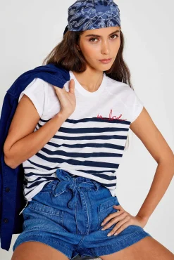 Tee-Shirts^Five Jeans Tee-Shirt In Love White