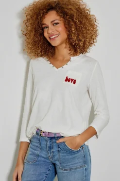 Tee-Shirts^Five Jeans Tee-Shirt Love Signature