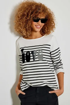 Tee-Shirts^Five Jeans Tee-Shirt Mariniere Love