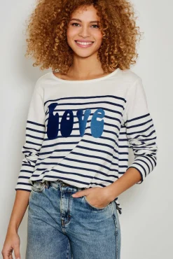 Tee-Shirts^Five Jeans Tee-Shirt Mariniere Love