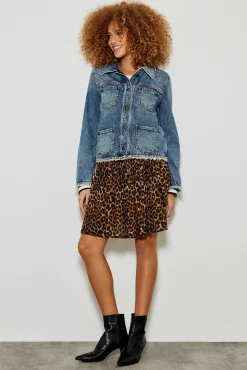 Vestes^Five Jeans Veste Vasera Medium Blue