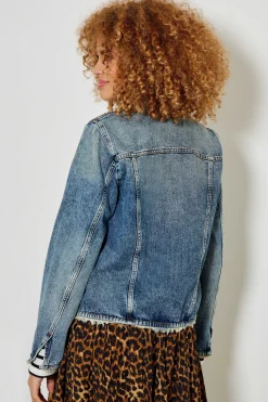 Vestes^Five Jeans Veste Vasera Medium Blue