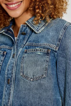 Vestes^Five Jeans Veste Vasera Medium Blue